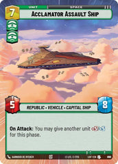 Acclamator Assault Ship (Hyperspace Foil) - LOF-846 - Legends of the Force