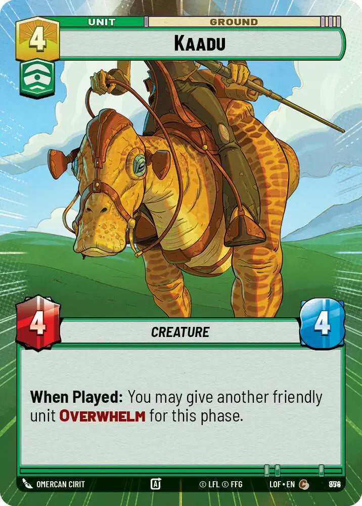 Kaadu (Hyperspace Foil) - LOF-854 - Legends of the Force