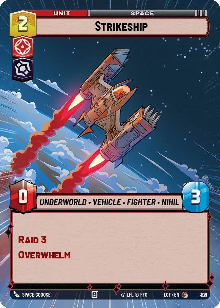 Strikeship (Hyperspace Foil) - LOF-871 - Legends of the Force