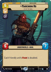 Marchion Ro - Eye of the Nihil (Hyperspace Foil) - LOF-926 - Legends of the Force