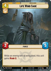 Life Wind Sage (Hyperspace Foil) - LOF-952 - Legends of the Force
