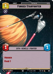 Forged Starfighter (Hyperspace Foil) - LOF-968 - Legends of the Force