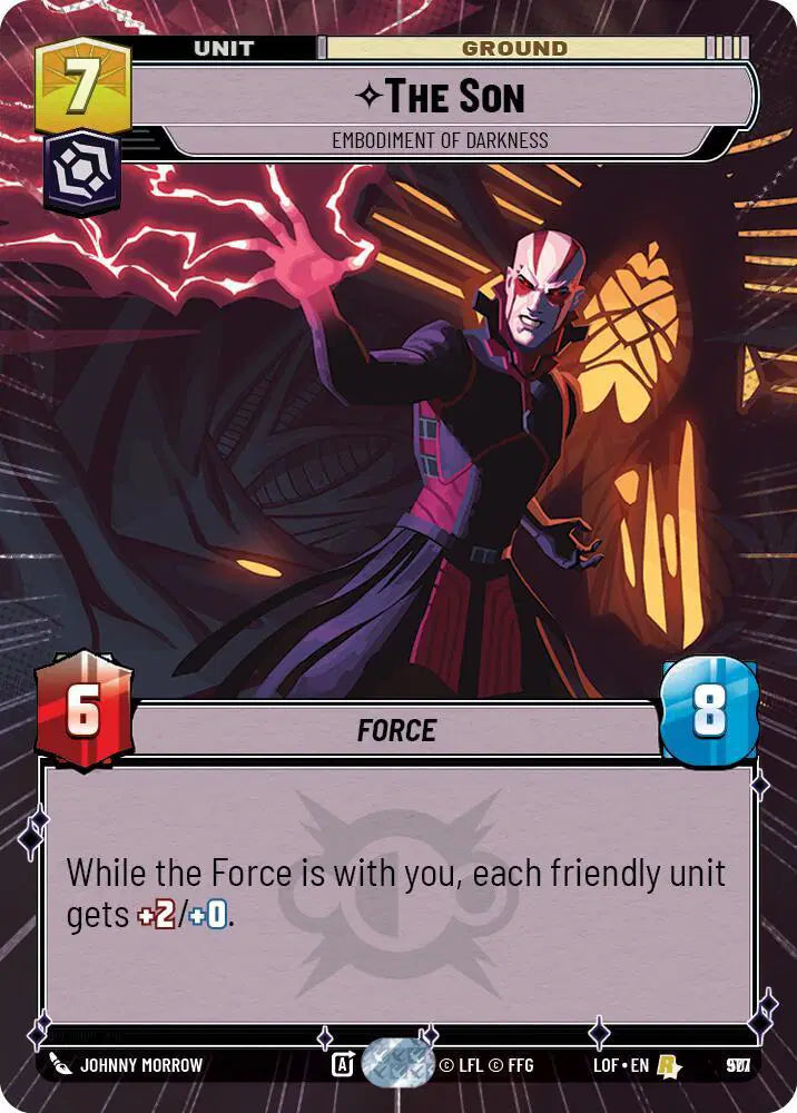 The Son - Embodiment of Darkness (Hyperspace Foil) - LOF-977 - Legends of the Force