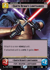 Darth Revan's Lightsabers (Hyperspace Foil) - LOF-978 - Legends of the Force