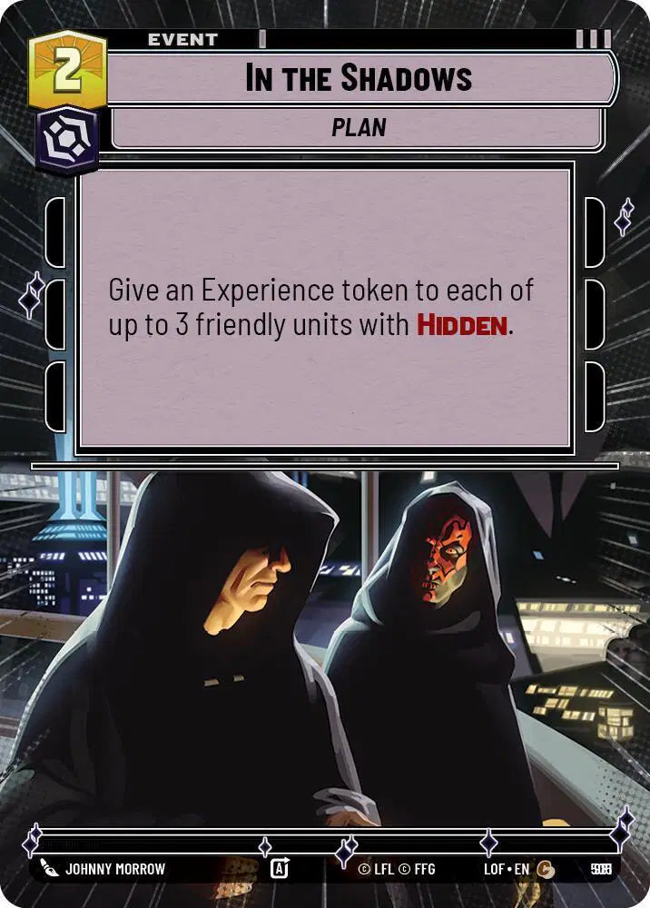 In the Shadows (Hyperspace Foil) - LOF-981 - Legends of the Force