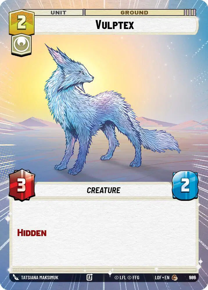 Vulptex (Hyperspace Foil) - LOF-985 - Legends of the Force