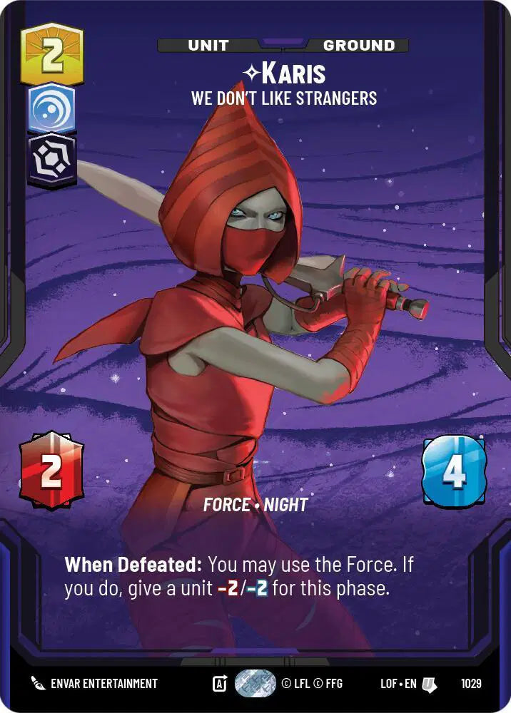 Karis - We Don't Like Strangers (Prestige) - LOF-1029 - Legends of the Force