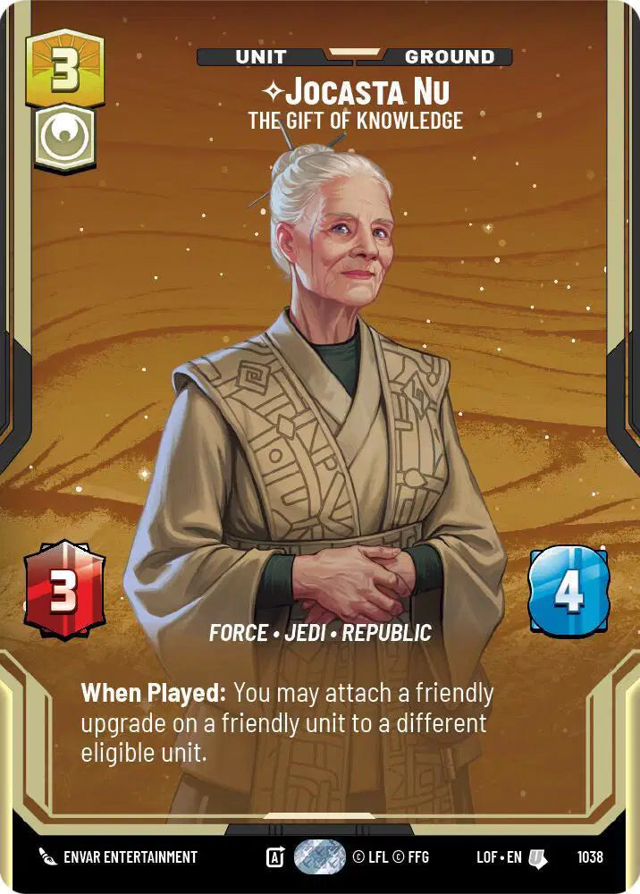 Jocasta Nu - The Gift of Knowledge (Prestige) - LOF-1038 - Legends of the Force
