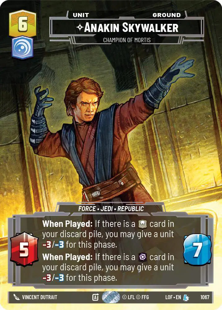 Anakin Skywalker - Champion of Mortis (Prestige) - LOF-1067 - Legends of the Force