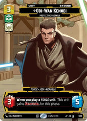 Obi-Wan Kenobi - Protective Padawan (Prestige Foil) - LOF-1096 - Legends of the Force