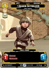 Anakin Skywalker - Force Prodigy (Prestige Foil) - LOF-1098 - Legends of the Force