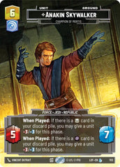 Anakin Skywalker - Champion of Mortis (Prestige Foil) - LOF-1113 - Legends of the Force