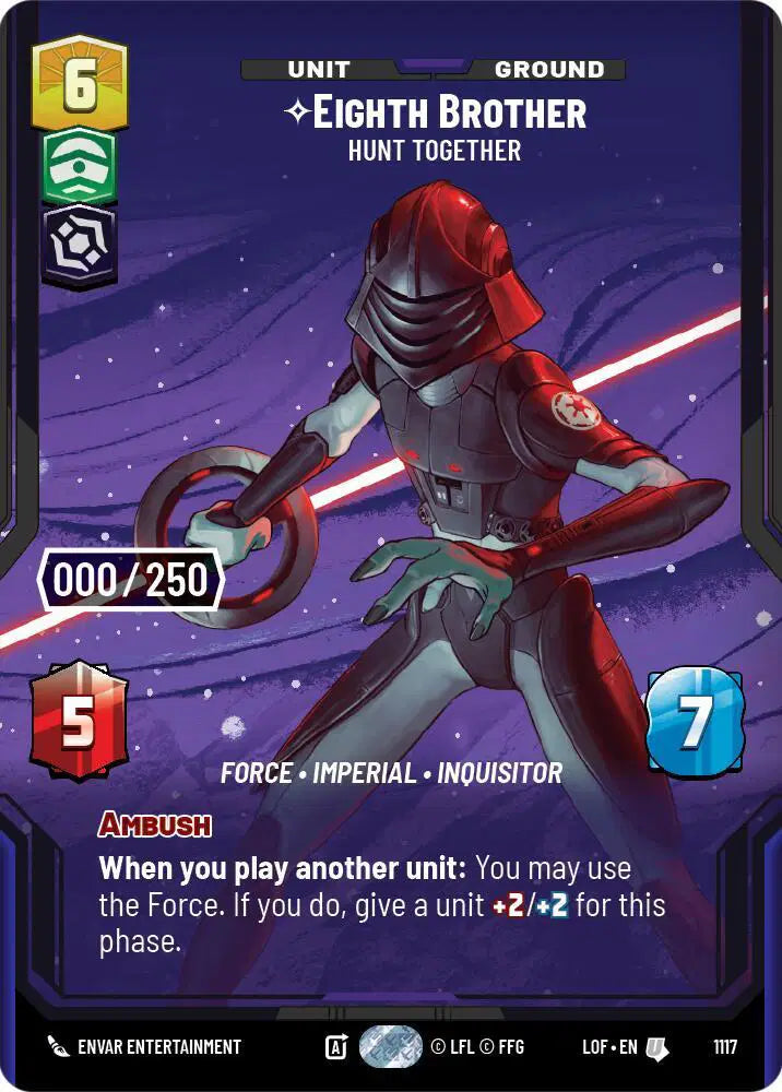 Eighth Brother - Hunt Together (Serialized) - LOF-1117 - Legends of the Force