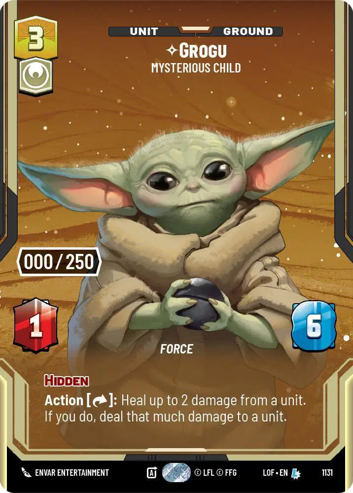 Grogu - Mysterious Child (Serialized) - LOF-1131 - Legends of the Force