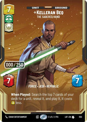 Kelleran Beq - The Sabered Hand (Serialized) - LOF-1132 - Legends of the Force