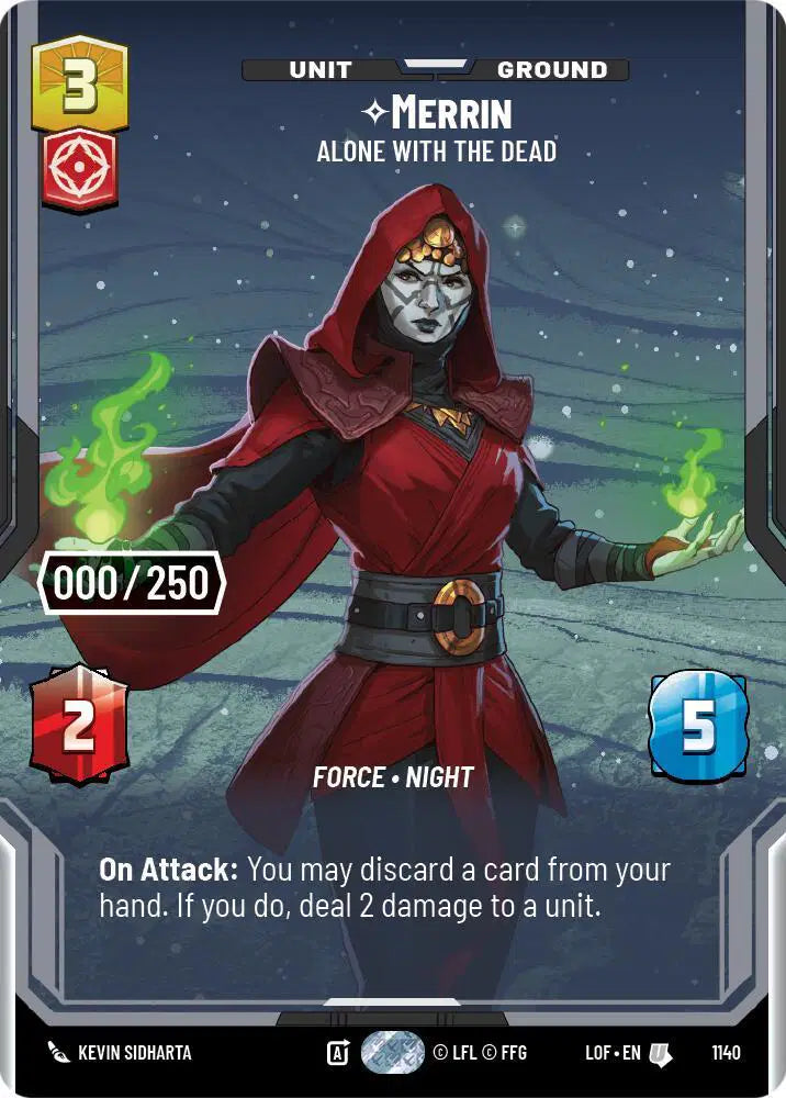 Merrin - Alone with the Dead (Serialized) - LOF-1140 - Legends of the Force