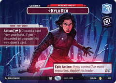 Kylo Ren - We're Not Done Yet (Showcase) - LOF-1005 - Legends of the Force