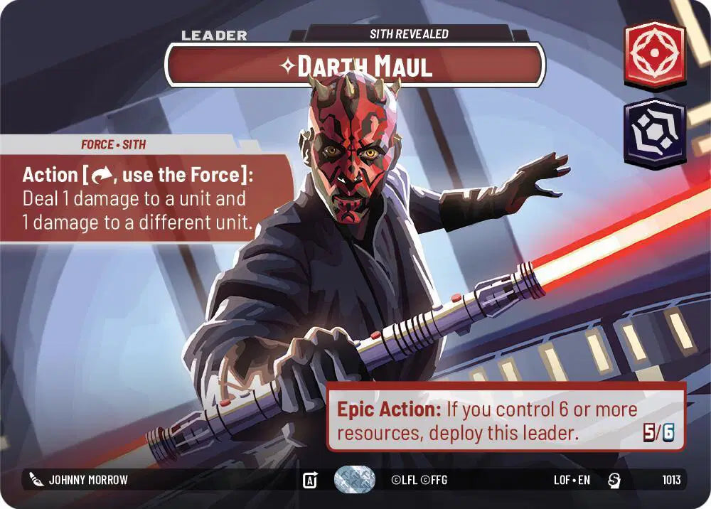 Darth Maul - Sith Revealed (Showcase) - LOF-1013 - Legends of the Force