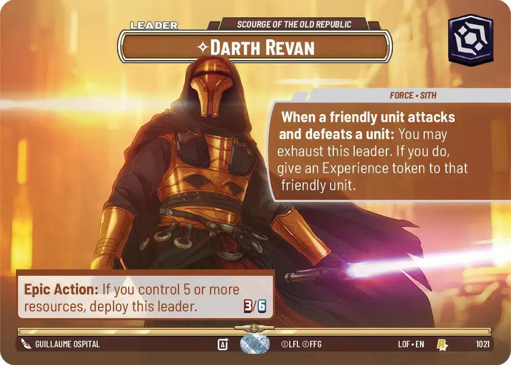 Darth Revan - Scourge of the Old Republic (Showcase) - LOF-1021 - Legends of the Force