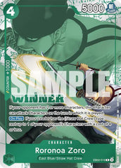 Roronoa Zoro (Winner Pack 2025 Vol. 3) - EB02-019 - One Piece Promotion Cards