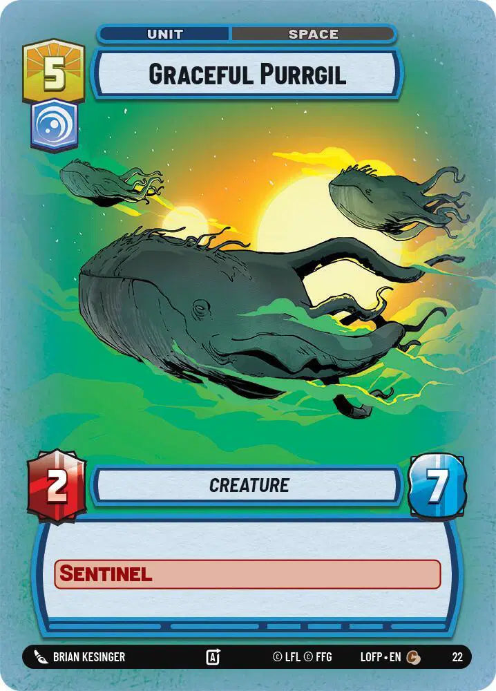 Graceful Purrgil (Foil) - SSP-22 - Store Showdown Promos