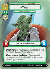 Yoda - My Ally is the Force (Foil) - SSP-026 - Store Showdown Promos
