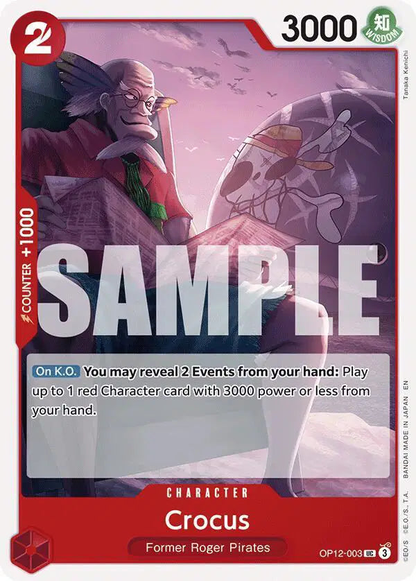 Crocus - OP12-003 - Legacy of the Master