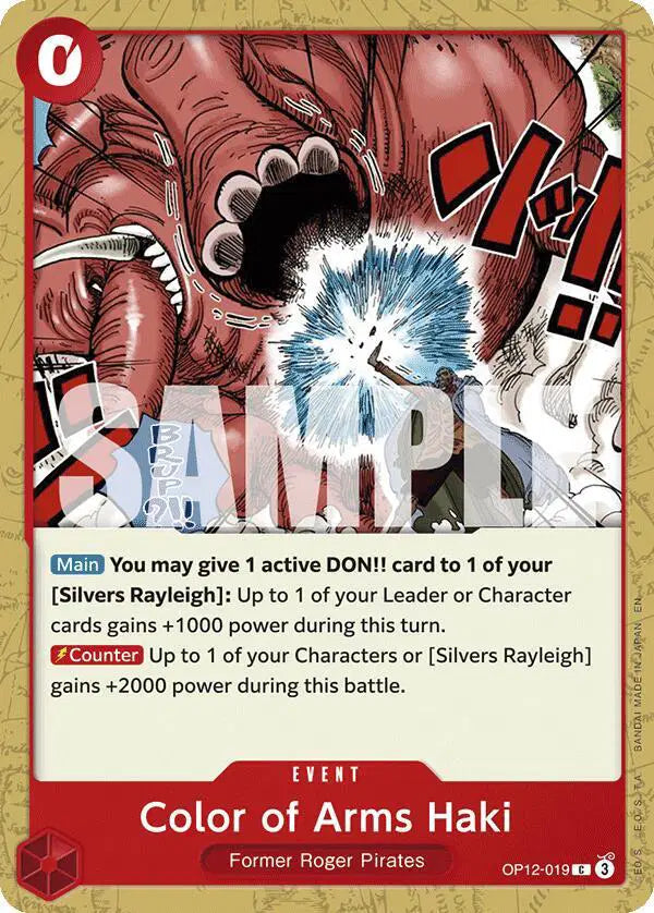 Color of Arms Haki - OP12-019 - Legacy of the Master