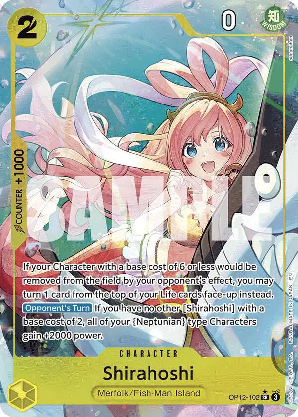 Shirahoshi (Alternate Art) - OP12-102 - Legacy of the Master