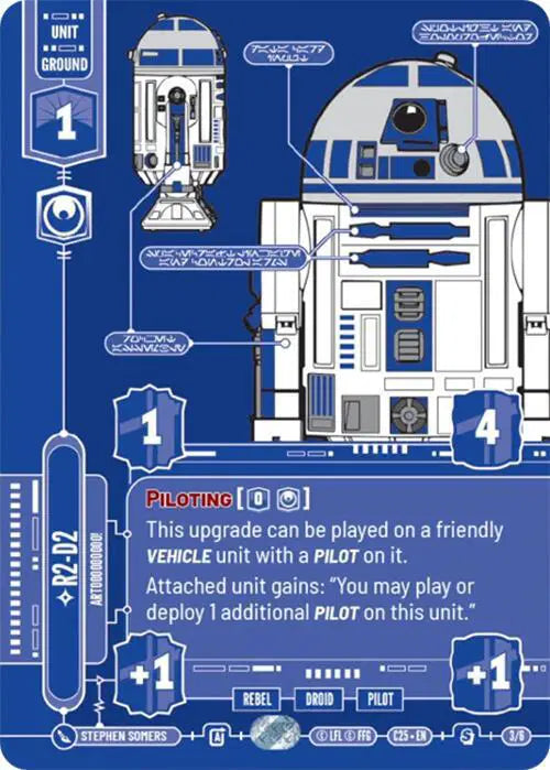 R2-D2 - Artooooooooo! - C25-003 - 2025 Convention Exclusive