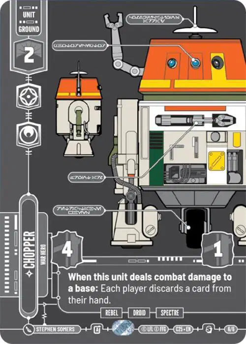 Chopper - War Hero - C25-006 - 2025 Convention Exclusive