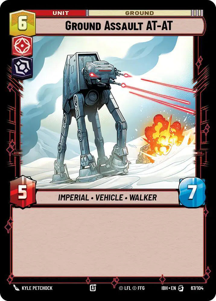 Ground Assault AT-AT (67/104) - 67 - Intro Battle: Hoth