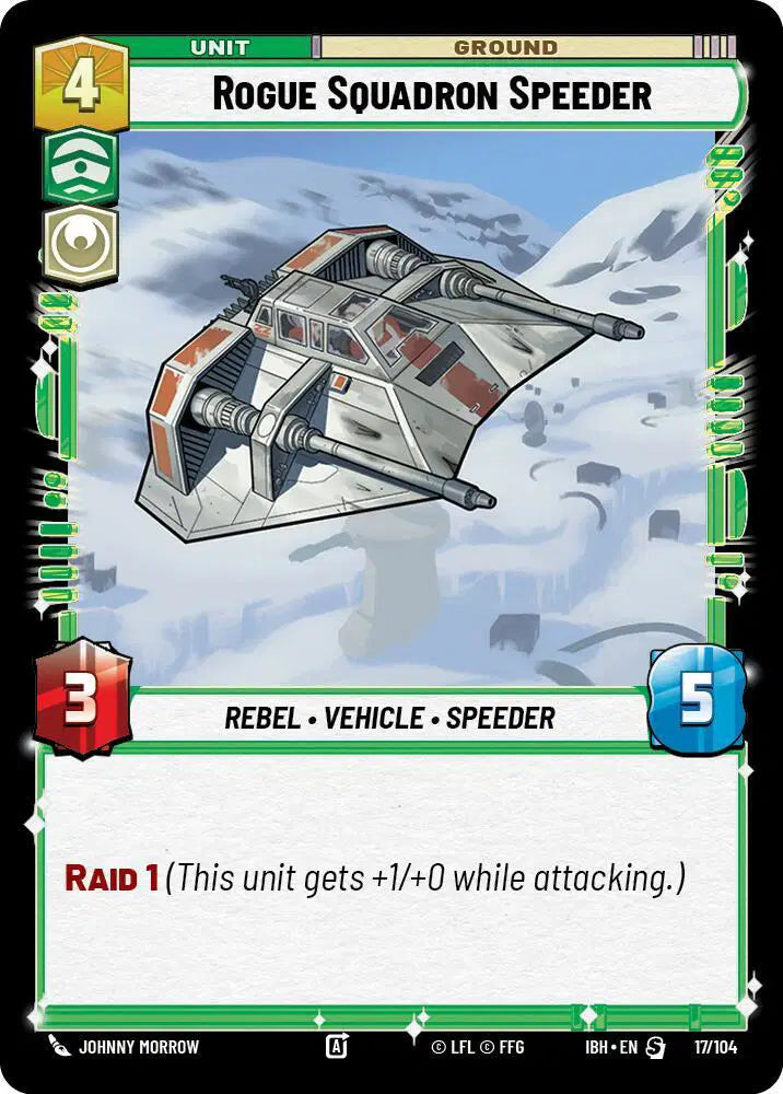 Rogue Squadron Speeder (17/104) - 17 - Intro Battle: Hoth