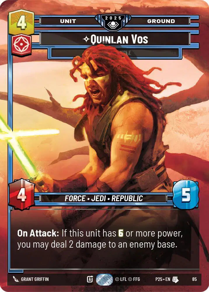 Quinlan Vos - Dark Disciple - SSP-85 - Store Showdown Promos