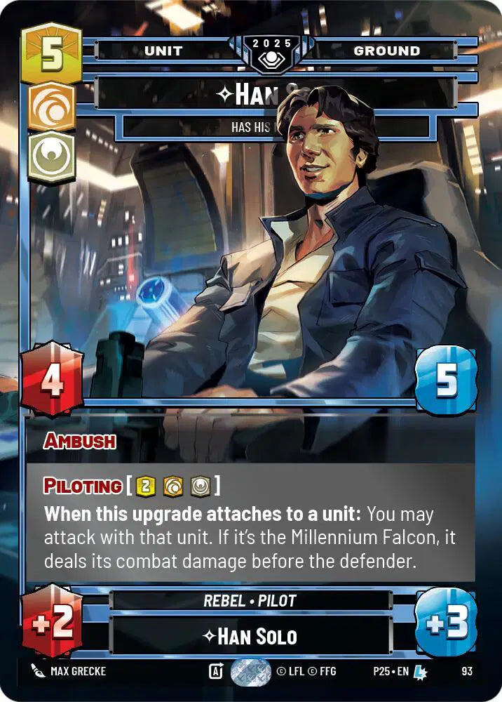Han Solo - Has His Moments - SSP-093 - Store Showdown Promos