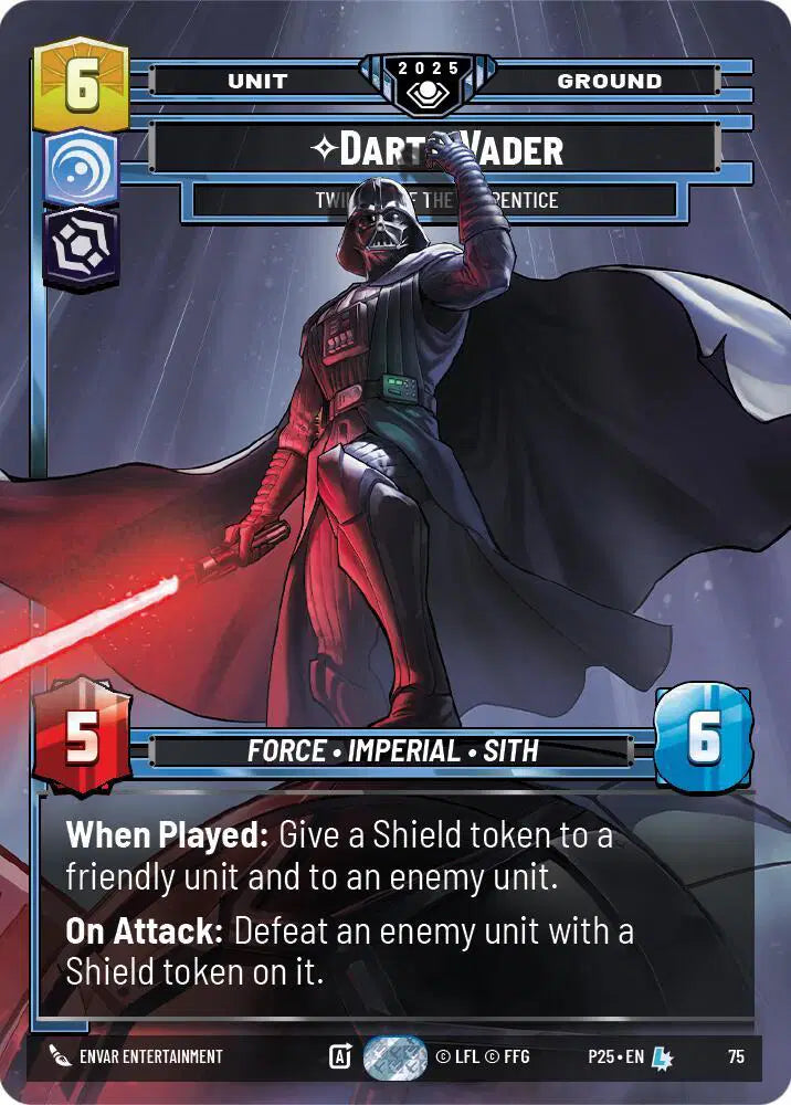 Darth Vader - Twilight of the Apprentice - SSP-075 - Store Showdown Promos