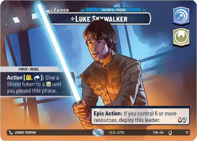 Luke Skywalker - Faithful Friend - SSP-72 - Store Showdown Promos