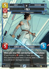Rey - With Palpatine's Power (71) - SSP-71 - Store Showdown Promos