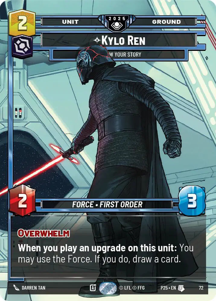 Kylo Ren - I Know Your Story - SSP-72_1 - Store Showdown Promos