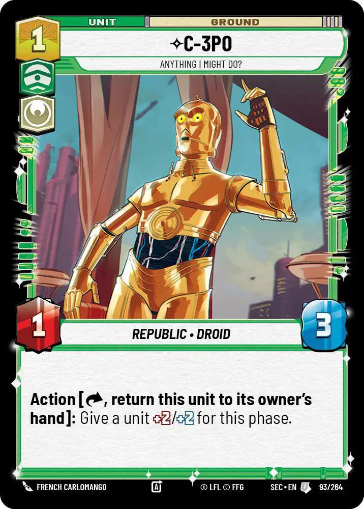 C-3PO - Anything I Might Do? - SEC-93 - Secrets of Power