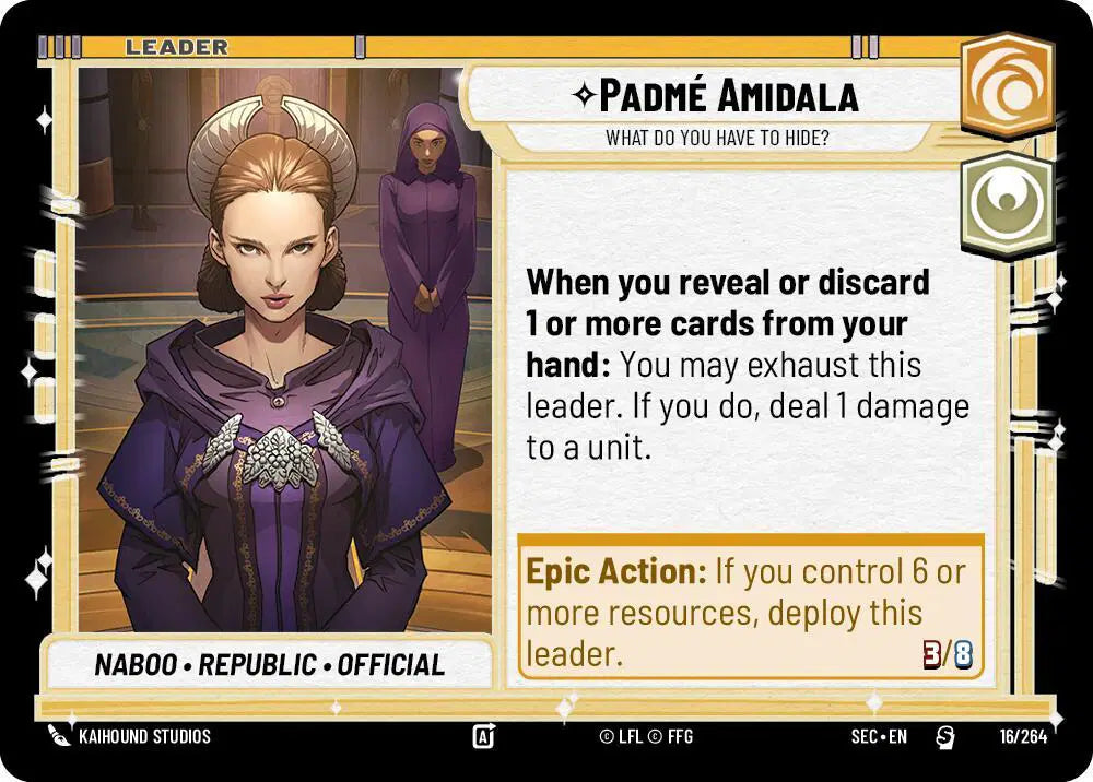 Padmé Amidala - What Do You Have to Hide? - SEC-16 - Secrets of Power