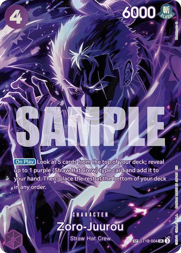Zoro-Juurou (SP) - ST18-004 - Legacy of the Master