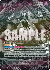 Marshall.D.Teach (SP) (Silver) - OP09-093 - Legacy of the Master