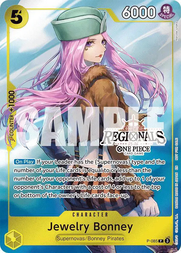 Jewelry Bonney (Offline Regional Participation Pack 2025 Vol.2) - P-085 - One Piece Promotion Cards