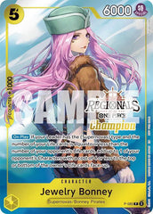 Jewelry Bonney (Offline Regional Champion Card Set 2025 Vol.2) - P-085 - One Piece Promotion Cards