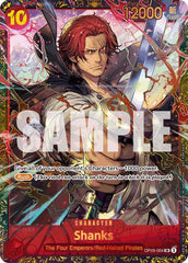 Shanks (Championship 25-26 Offline Regionals Season 2) - OP09-004 - One Piece Promotion Cards