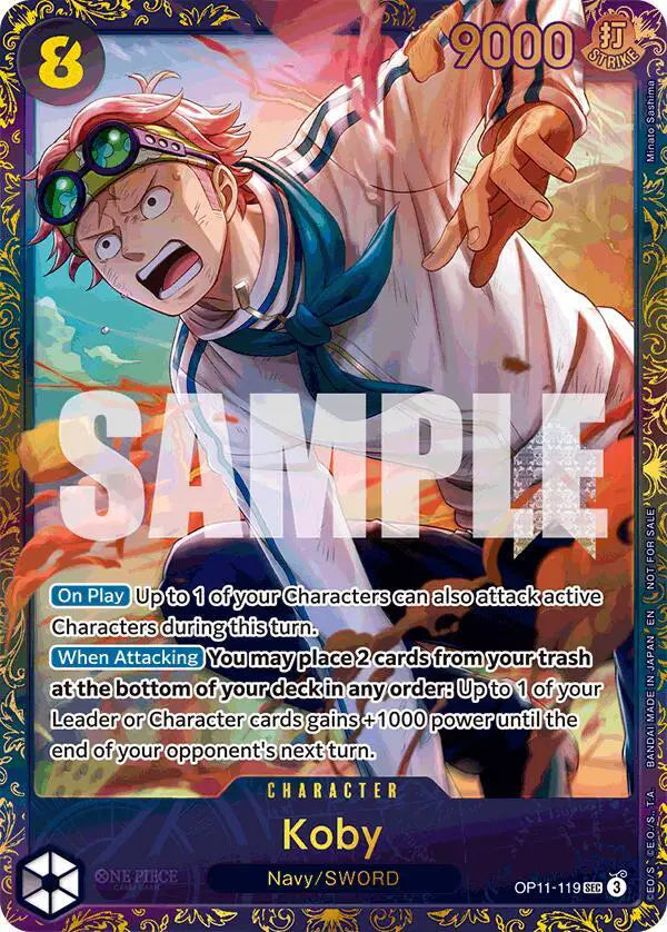 Koby (Treasure Cup August 2025) - OP11-119 - One Piece Promotion Cards
