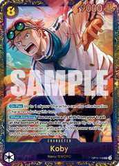 Koby (Treasure Cup August 2025) - OP11-119 - One Piece Promotion Cards