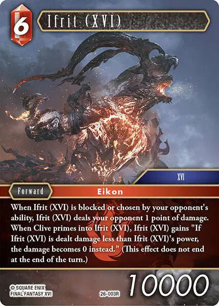 Ifrit (XVI) - 26-003R - Gunslinger in the Abyss