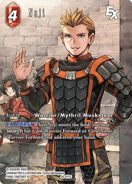 Naji EX (Full Art) - 26-011C - Gunslinger in the Abyss